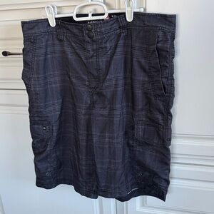 Quiksilver Men's Dark Gray Cargo BoardShorts